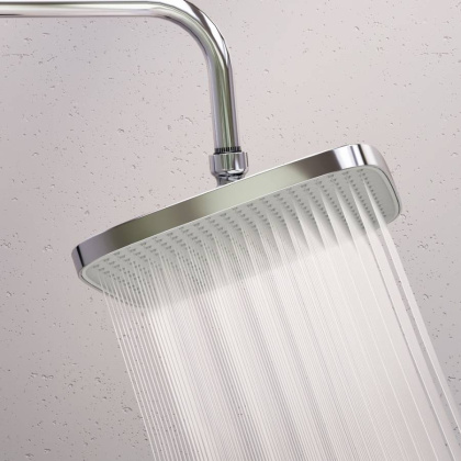 953050000 Gala верхний душ, квадрат, Хром