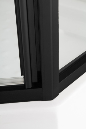 ECO-O-P-1-90-C-NERO Душевой уголок