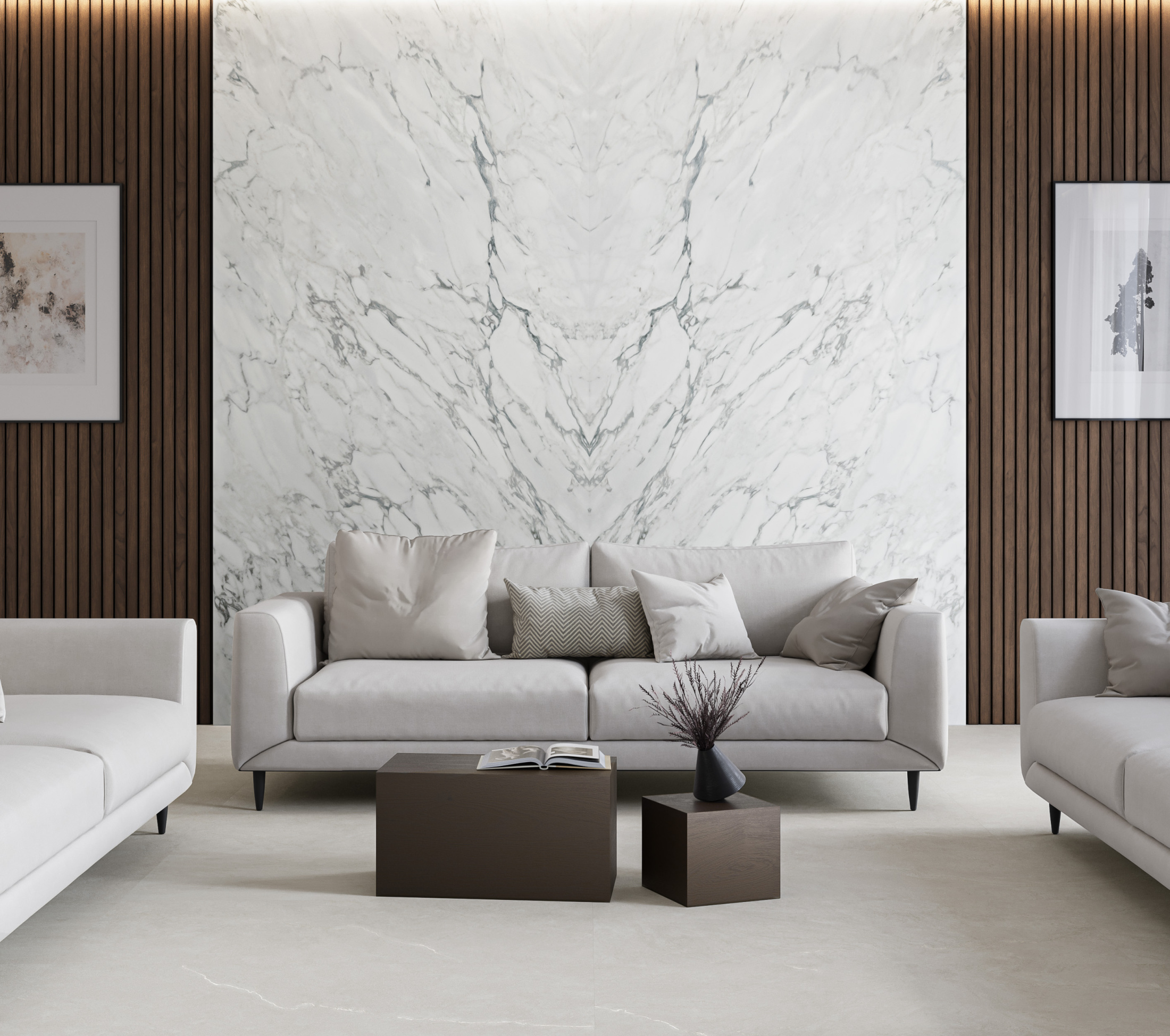 Керамогранит CYAN MONET 800х3200х12мм TEXTURE