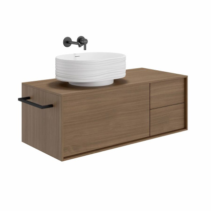 Раковина ARTBASIN Sabbia накладная 50, белая матовая SA.wb.50\WHT.M