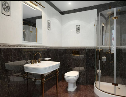 10401002458 Плитка грес глаз. Classic_GT Коричневый 40*40 _ 1 \76,8