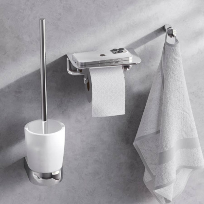 Набор аксессуаров для зоны туалета, хром, AK30T0203W