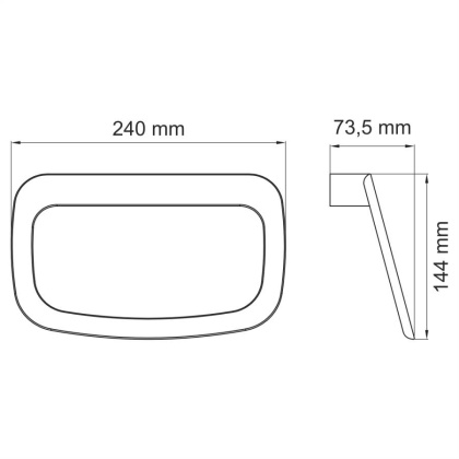 Elbe K-7260 Держатель полотенец