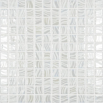 Стеклянная мозаика, 7802 Glitter White 25x25, Glitter Стеклянная мозаика, 7802 Glitter White 25x25, Glitter