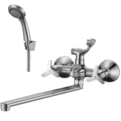 Смеситель Rossinka RS40-84 для ванны универсальный