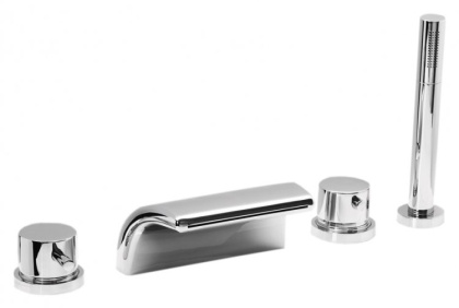 Встроенный смеситель  Onda Lux  (на 4 отверстия)