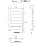 Полотенцесушитель Браво эл ТЭН 1 120*60 (ЛЦ4) Полотенцесушитель Браво эл ТЭН 1 120*60 (ЛЦ4)
