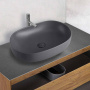 Раковина керамическая Vincea VBS-113MA, 600*415*135, накладная, цвет антрацит матовый Раковина керамическая Vincea VBS-113MA, 600*415*135, накладная, цвет антрацит матовый