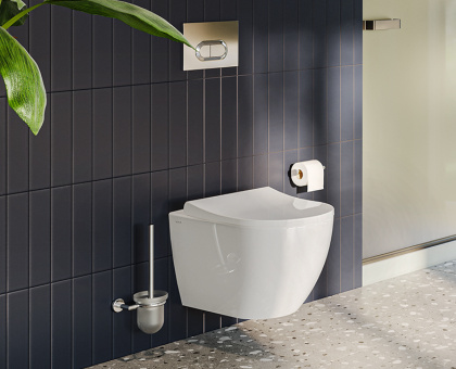 Держатель ёршика Minimax, глянцевый хром