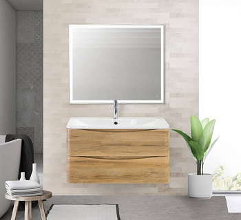 Раковина из литьевого мрамора BelBagno BB800/455-LV-MR-ALR