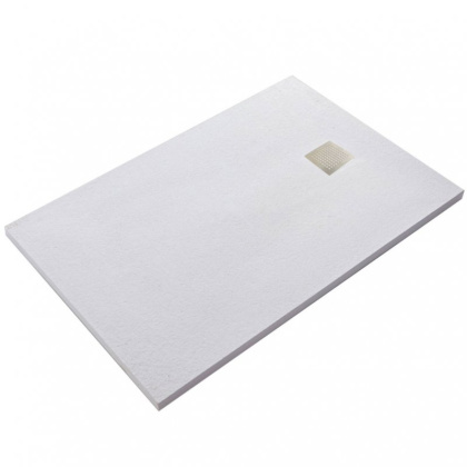 Поддон для душа из искусственного камня VST-2SR8010W, 1000*800*35, белый матовый