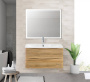 Раковина из литьевого мрамора BelBagno BB800/455-LV-MR-ALR