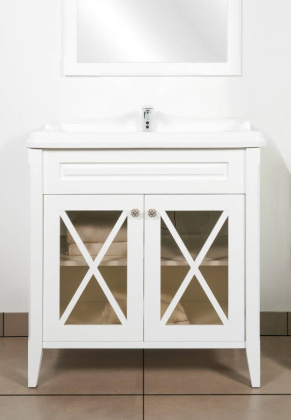 Тумба под раковину Creto Vetra 80, белая