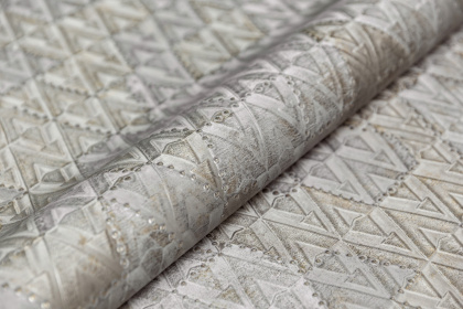 Обои KM7405 Коллаж мотив, серый Виниловые (1,06м*10,05м), шт