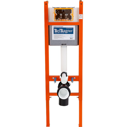 Инсталляция BelBagno EXPERT 40 для подвесного унитаза, 1130х400х150 мм, со смывным бачком скрытого монтажа, фронтальное/горизонтальное управление, кр Инсталляция BelBagno EXPERT 40 для подвесного унитаза, 1130х400х150 мм, со смывным бачком скрытого монтажа, фронтальное/горизонтальное управление, кр