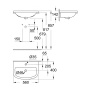 Накладная раковина GROHE Bau Ceramic 55 см, альпин-белый, (39422000) Накладная раковина GROHE Bau Ceramic 55 см, альпин-белый, (39422000)