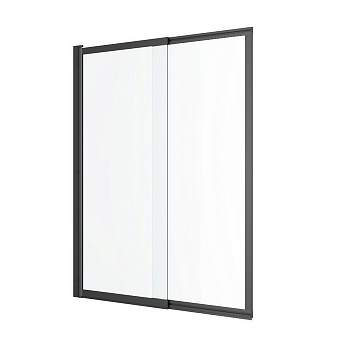 Шторка для ванны EXCELLENT Liner 110 см (черный мат)