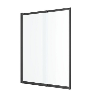 Шторка для ванны EXCELLENT Liner 110 см (черный мат)