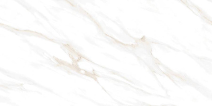 Calacatta Clarity Gold Керамогранит белый 60х120 Полированный