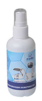 Средство для очистки хромированных и нержавеющих поверхностей 1 Марка, 100 мл, кнопочный распылитель