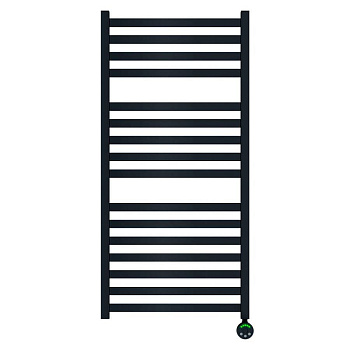 Полотенцесушитель электрический Lemark Bellario LM68116EBL П16 500x1100, левый/правый, черный Полотенцесушитель электрический Lemark Bellario LM68116EBL П16 500x1100, левый/правый, черный