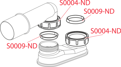 Сниженный гидрозатвор