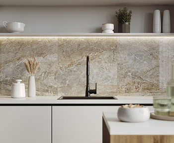 Mystery Grigio Керамогранит серый SG50003422R 60х119,5 полированный