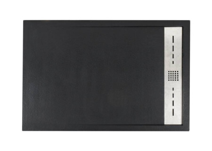 Душевой поддон Creto Scala 160x80 прямоугольный, черный