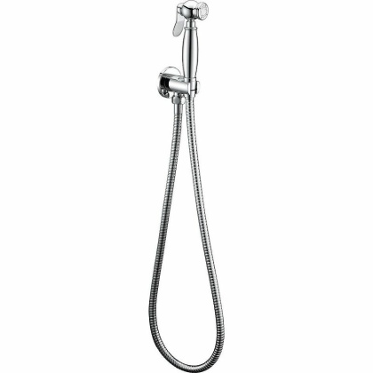 CZR-U-IFSC1-01 Гигиенический душ со шлангом 120см и штуцером с держателем, хром