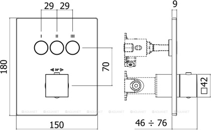 Смеситель для душа Paffoni Compact Box CPT519ST