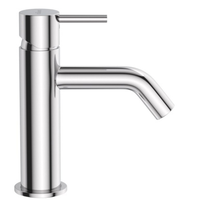 LEAF-LSM2-L-GM Смеситель для раковины однорычажный, с донным клапаном, исполнение Gunmetal PVD