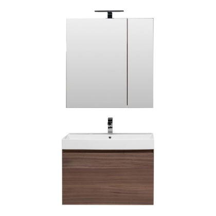 Мебель для ванной Aquanet Нью-Йорк 85 орех