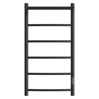 Полотенцесушитель электрический Point Афина PN04848PB П5 400x800 с полкой, диммер справа, черный Полотенцесушитель электрический Point Афина PN04848PB П5 400x800 с полкой, диммер справа, черный