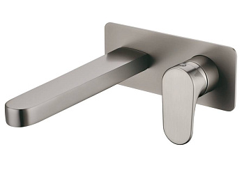 Смеситель для умывальника из стены SPECTRE Nickel Brush Смеситель для умывальника из стены SPECTRE Nickel Brush