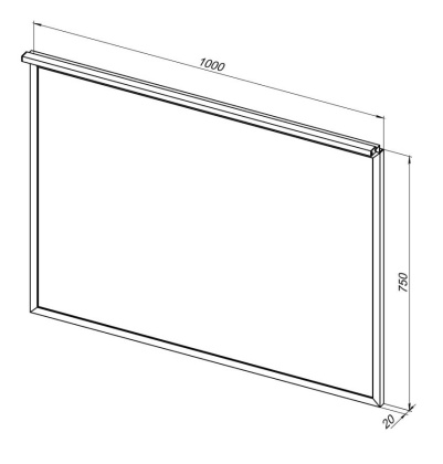 Зеркало Allen Brau Priority 100 1.31017.BB черный браш