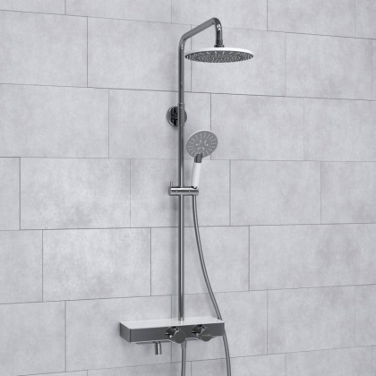 A113.067.058.CH Thermo Душевой комплект с термостатическим смесителем
