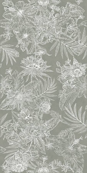 Декор Таделакт зелёный матовый обрезной 60x119,5x0,9