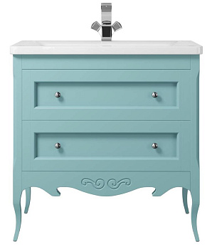 Тумба под раковину Creto Viva Blue 85