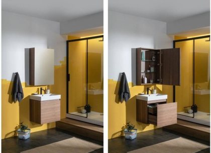 Мебель для ванной Aquanet Нью-Йорк 60 орех