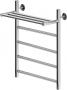 Полотенцесушитель водяной Aquanet Mauro 600x400 с полкой