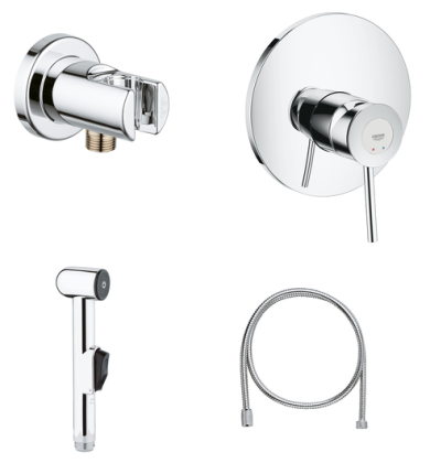 Гигиенический душ Grohe BauClassic 124434