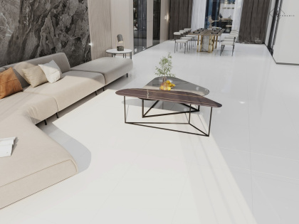 NS Ceramic Керамогранит с Эффектом Камня NSC1278 White 60x120 - керамическая плитка и керамогранит