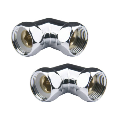 Угловое соединение для полотенцесушителя Point PN00003 1"х1" г/г, хром (пара) Угловое соединение для полотенцесушителя Point PN00003 1"х1" г/г, хром (пара)