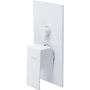 PORTA-VDIM-BIO Встраиваемый однорычажный смеситель для душа с переключателем, исполнение белый матовый