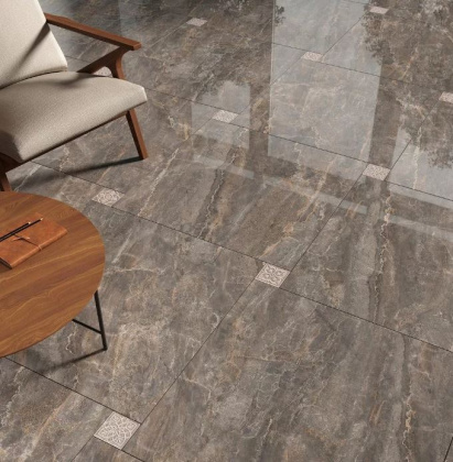 Парнас пепельный лаппатированный обрезной 80x80x0,9