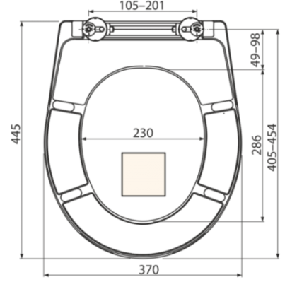 Alcaplast Сидение для унитаза Softclose светло-бежевое A604 PERGAMON Alcaplast Сидение для унитаза Softclose светло-бежевое A604 PERGAMON