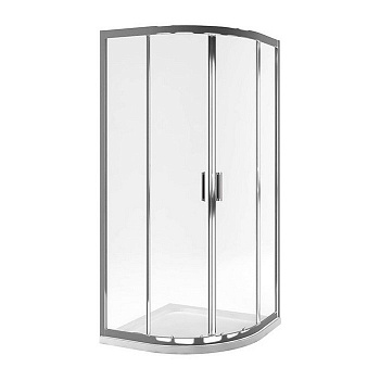 Душевое ограждение EXCELLENT Серия 201 90х90 полукруг (хром) Душевое ограждение EXCELLENT Серия 201 90х90 полукруг (хром)