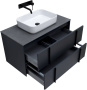 Тумба под раковину Allen Brau Reality 90 1.32006.AM антрацит матовый