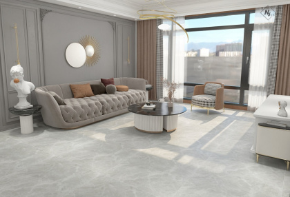 NS Ceramic Керамогранит с Эффектом Камня NSC8044 Grey 80x80 - керамическая плитка и керамогранит