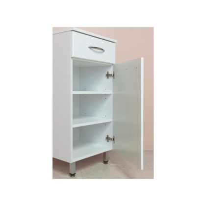 Полупенал Onika Каприз 30 напольный, белый, правый